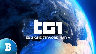 Sigla TG1 Edizione Straordinaria [upl. by Kletter]