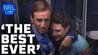 Joey heads into the history making Blues Sheds In the Sheds  NRL on Nine [upl. by Ethelyn477]