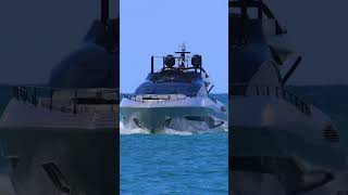 Mangusta REV 104 Gangway in Haulover inlet [upl. by Hills]