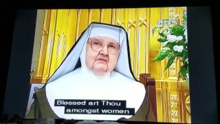 THE SORROWFUL MYSTERY OF THE HOLY ROSARY WITH MOTHER ANGELICA [upl. by Prud592]