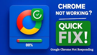 Fix Google Chrome Not Responding  Chrome Won’t Open Problem Solved 2024 [upl. by Dareg122]