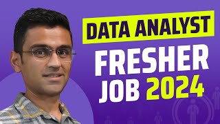 How to get data analyst job as a fresher in 2024 [upl. by Oby565]