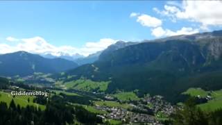 Val Badia veduta panoramica  Val Badia panoramic view [upl. by Essirahs]