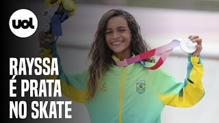 Rayssa Leal brilha e leva medalha de prata Por que vicecampeã olímpica é chamada de fadinha [upl. by Dralliw387]