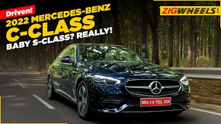 Mercedes CClass 2022 Review  Going Soft  C200 C220d C300d  Features Performance amp More [upl. by Ecnirp]