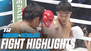 Junto Nakatani Wastes No Time With First Round Knockout  FIGHT HIGHLIGHTS [upl. by Mercado764]