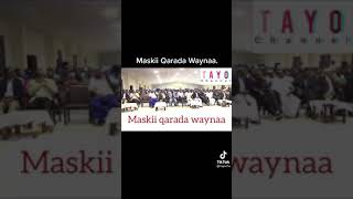 Yuusuf Shaacir Cabdi Qays Maskii Qarada Weynaa [upl. by Annael272]