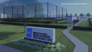 University of TexasArlington building drone facility [upl. by Radborne]