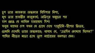 Bangla Kobita Banalata Sen by Jibanananda Das recitation [upl. by Saerdna]