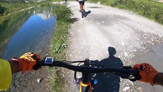 Bike Ride quotCourmayeur  Rifugio Elisabetta  Col de la Seigne  French Bordersquot [upl. by Starling280]