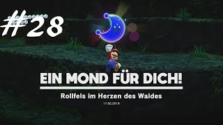 Forstland Mond 28 Rollfels im Herzen des Waldes Super Mario Odyssey [upl. by Durrett]