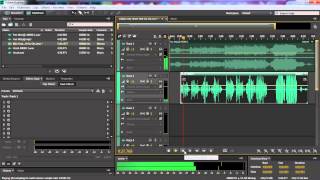 ADOBE AUDITION  Ses Ekleme KesmeBirleştirme [upl. by Madalyn912]