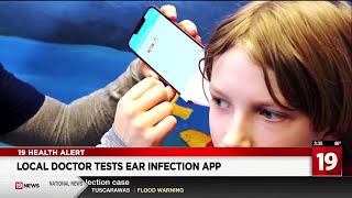 South Euclid pediatrician testing app to diagnose ear infection using a smart phone [upl. by Pineda]