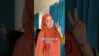 Hijab tutorial for Eid 2024 hijabstyle hijabtutorial eidspecial weddinghijab hijabers eid2024 [upl. by Eahsram]