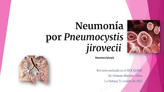 Neumonía por Pneumocystis jirovecii PJP [upl. by Milda]