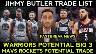 Golden State pala ang GUSTO ni Jimmy Butler POTENTIAL BIG 3 Mavs Rockets POTENTIAL trade [upl. by Ree]