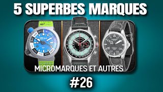 5 Micro Marques de Montres à Redécouvrir Maintenant [upl. by China980]