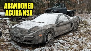 Abandoned Supercar Acura NSX  First Wash in Years  Car Detailing Restoration [upl. by Ennaisoj]