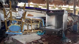 Johns Pass businesses devastated by floodwaters during Helene [upl. by Ibrek]