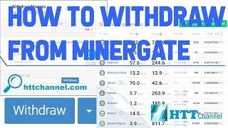 How to Withdraw Monero from Minergate App httchannel [upl. by Daffy422]