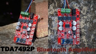 TDA7492P Bluetooth Amplifier Test [upl. by Samaj905]