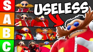 Ranking How USELESS Eggman is in Every Sonic Game [upl. by Marquis]