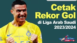 Ronaldo pemecahan rekor gol terbanyak di Liga Arab Saudi [upl. by Manwell188]