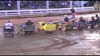 Lawn Mower Demo Derby Alexandria Ky Fairgrounds 9172011 [upl. by Notseh]