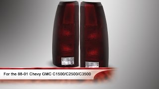 8801 Chevy GMC C1500C2500C3500 Tail Lights [upl. by Brozak801]