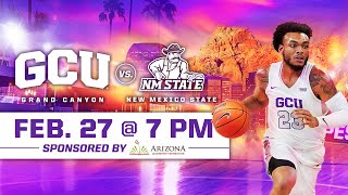 GCU Mens Basketball vs New Mexico State February 27 2020 [upl. by Stretch]