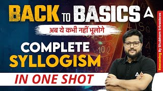 Syllogism Reasoning Tricks in One Shot  Syllogism Reasoning Questions  By Shubham Srivastava [upl. by Southard]