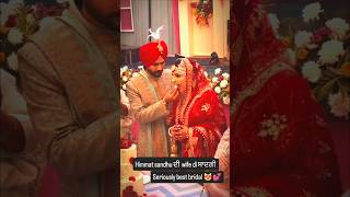 himmat sandhu marriage short video himmat sandhu wedding highlights arjan dhillon himmat sandhu live [upl. by Demy]