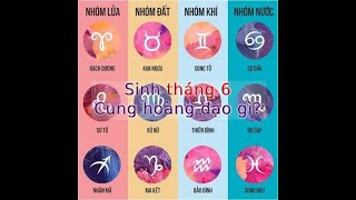 Sinh tháng 6 cung gì Hợp với cung nào Tính cách tình yêu sự nghiệp như thế nào [upl. by Killie923]