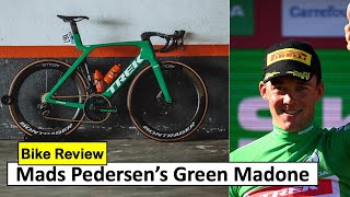 Mads Pedersens Green Trek Madone 2023  Bike Review [upl. by Marketa124]