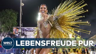 FREUDE PUR Brasilien startet mit voller Kraft in den Straßenkarneval [upl. by Navi]