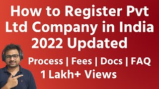 How to Register a Private Limited Company in India  Pvt Ltd Company Registration kaise banaye 2022 [upl. by Gherardo658]