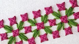 Beautiful Embroidery Designs 🌷 hand embroidery design [upl. by Nichols]