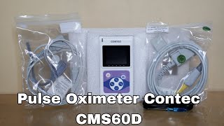 Review Pulse Oximeter Contec CMS60D [upl. by Leynwad]