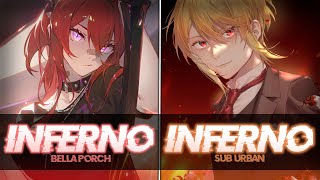 Nightcore ↬ INFERNO NV  Switching Vocals [upl. by Siroval]