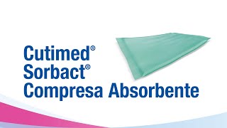 Cutimed Sorbact I Compresa absorbente para controlar heridas [upl. by Zetana]