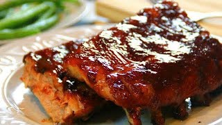 Delicious Oven Baked Pork Ribs  Fall off the BONE [upl. by Shipley]