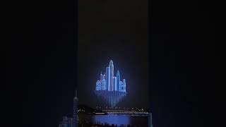 MindBlowing Light Show Shenzhen 8100 Drones Controlled By A Single Computer Guinness World Record [upl. by Marylee]