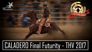 Final CALADERO Futurity XX Millonario THV 2017 [upl. by Enilamme]