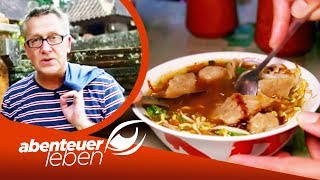 Kulinarische Reise mit Dirk Hoffmann Indonesisches Streetfood  Abenteuer Leben  Kabel Eins [upl. by Yecrad]