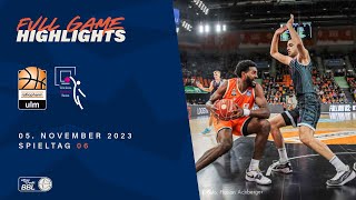 ratiopharm ulm vs Telekom Baskets Bonn  Full Game Highlights  Spieltag 06 Saison 2324 [upl. by Milson829]