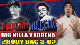 ¿LA MEJOR BATALLA ESCRITA 2023 PRODEMM VS QUEZADA  REACCION CON LORENASTY Y BIG KILLA [upl. by Airrotal]