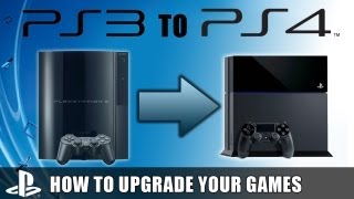 PlayStation 4 Upgrade Programme How To Upgrade PS3 Games to PS4 Games [upl. by Aihsar]