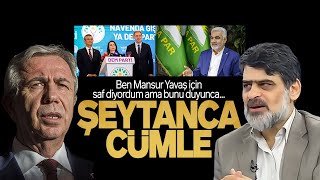 MANSUR YAVAŞIN O SÖZLERİ AKİT YAZARINI ŞOK ETTİ quotONA SAF DİYORDUM AMAquot SESLİ MAKALE [upl. by Codi511]