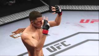 STOCKTON SLAP KNOCKOUT  by Nate Diaz  EA SPORTS™ UFC® 2 [upl. by Jarlath]