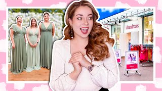 BRUIDSMEISJES JURKEN SHOPPEN IN ARNHEM 💃 DREAMDRESSES ARNHEM  💍💒  VLOG 116 [upl. by Yalhsa]